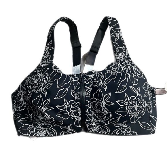 Victoria’s Secret knockout Maximum Support Front Close Sports Bra black 34D - Picture 7 of 7